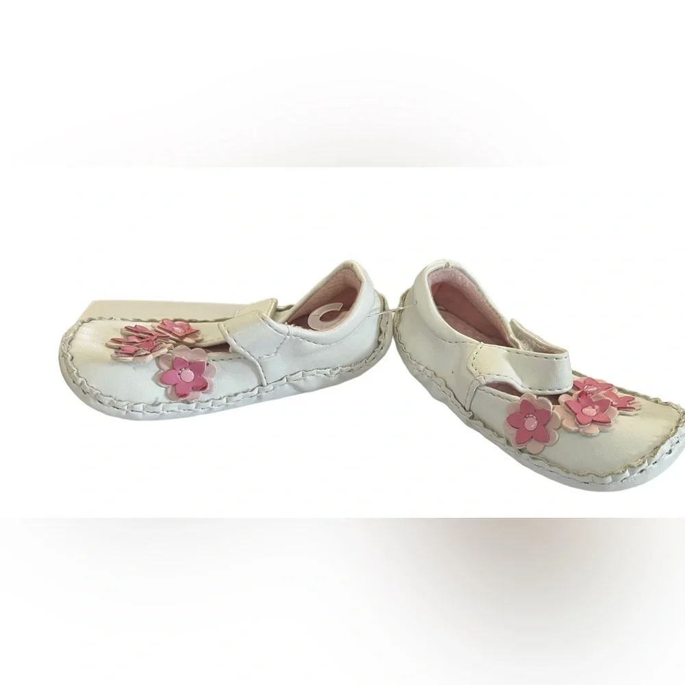2 pairs koala kids soft sole crib shoes baby girl Sz 3